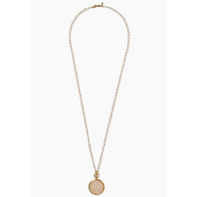 Chan Luu Necklace - Gold/White Mop