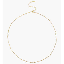 Chan Luu Necklace - Freeform Peacock Pearl/18K GPSS