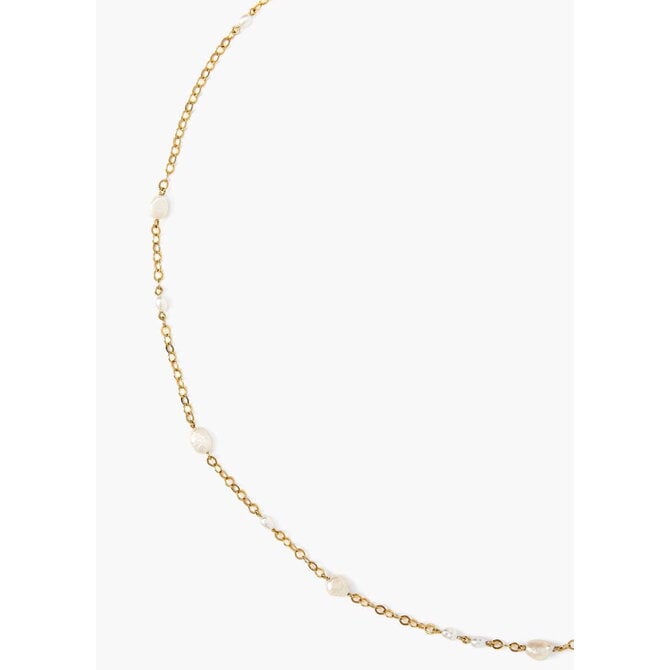 Chan Luu Necklace - Freeform Peacock Pearl/18K GPSS