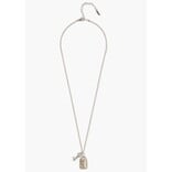 Chan Luu Necklace - Silver Lock & Key