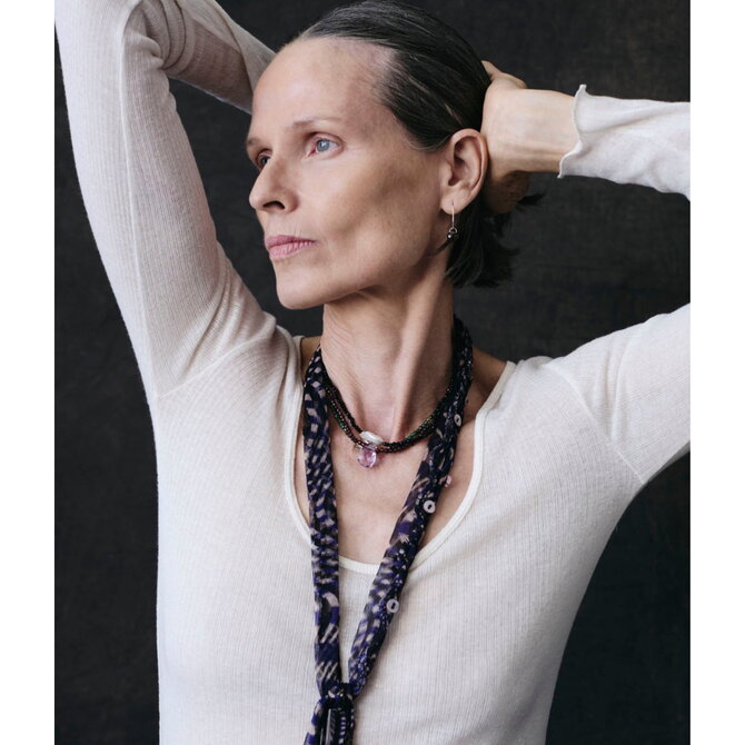 Chan Luu Necklace - Temple Onyx/Pearl