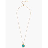Chan Luu Necklace - Gold Plated Turquoise Sardinia
