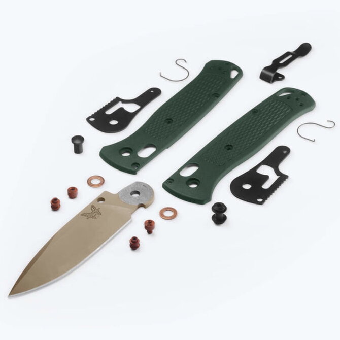 BENCHMADE KNIFE-BUFOUT AXIS DARK GREEN
