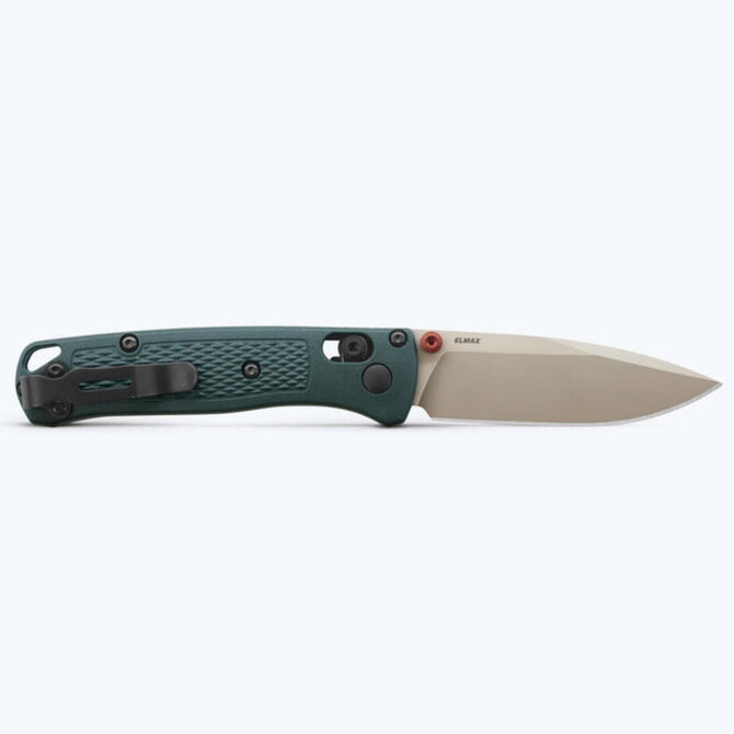 BENCHMADE KNIFE-MINI BUGOUT AXIS DARK GREEN