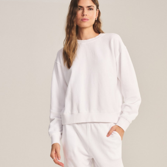 Velvet Top - Yoko Crew Long Sleeve