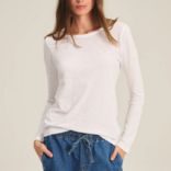 Velvet Top - Lizzie Long Sleeve Crewneck