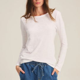Velvet Top - Lizzie Long Sleeve Crewneck