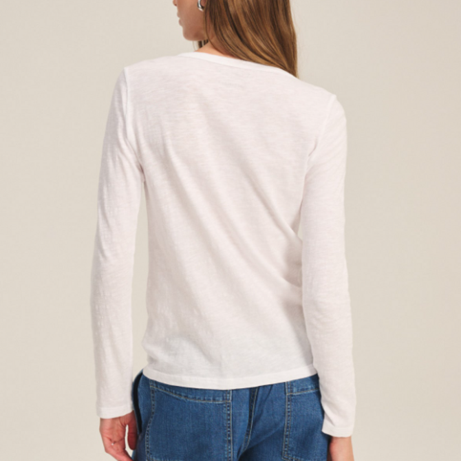 Velvet Top - Lizzie Long Sleeve Crewneck