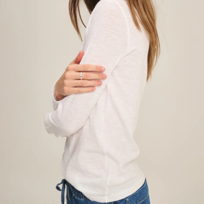 Velvet Top - Lizzie Long Sleeve Crewneck