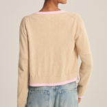 Velvet Top - Saylor Cardi Long Sleeve