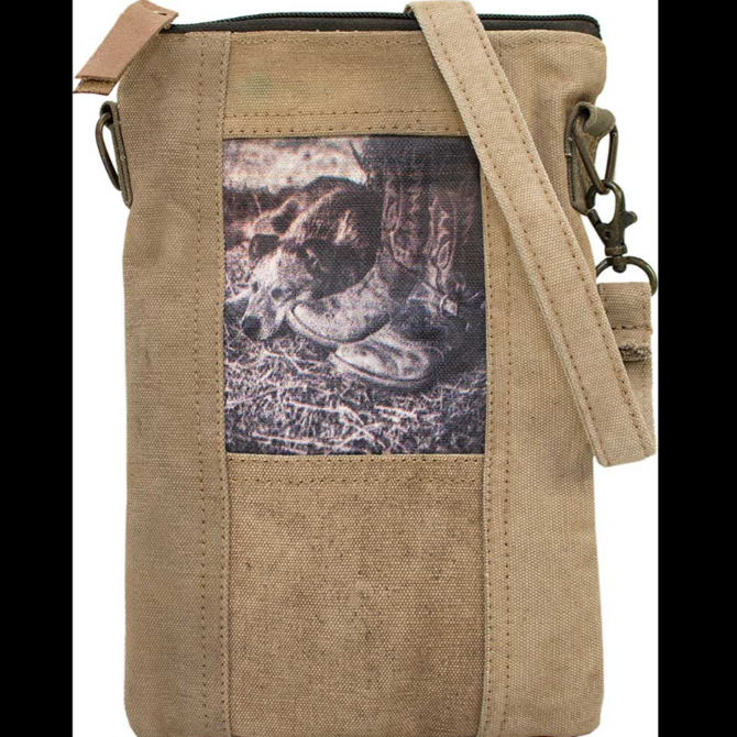 Vintage Addiction Crossbody Bag - Recycled Tent