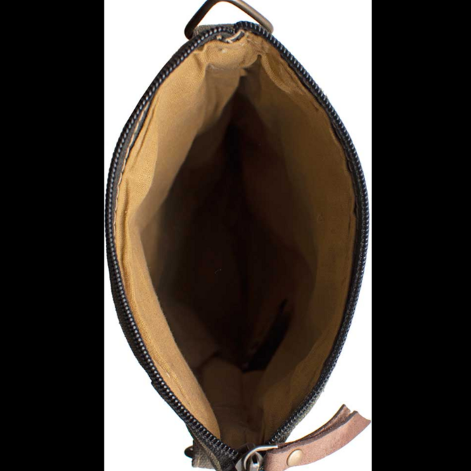 Vintage Addiction Crossbody Bag - Recycled Tent