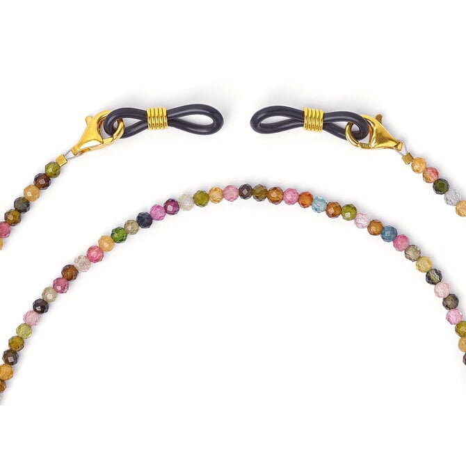 BERND WOLF Necklace - Landelon Tourmaline SS 24K Plated