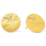 BERND WOLF Earring - Bergmond Zirkonia SS 24K Plated