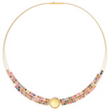 BERND WOLF N-SUNTENIAS TOURMALINE SS 24K PLATED