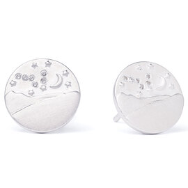 BERND WOLF Earring - Bergmond Zirkonia SS