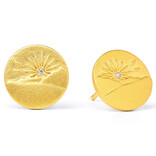 BERND WOLF Earring - Bergsonne Zirkonia SS 24K Plated