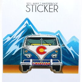 LAURIE LAMBES GREAT STUFF STICKER-CO BUS HEAD ON COLORADO