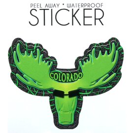 LAURIE LAMBES GREAT STUFF STICKER-KEWI MOOSE COLORADO