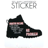 LAURIE LAMBES GREAT STUFF STICKER-MANITOU INCLINE STATS BOOT