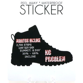 LAURIE LAMBES GREAT STUFF STICKER-MANITOU INCLINE STATS BOOT