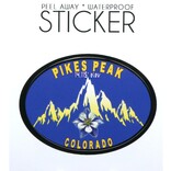 LAURIE LAMBES GREAT STUFF STICKER-COLOUMBINE/MOUNTAIN PIKES PEAK/CO