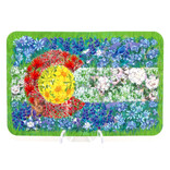 Colorado Sticker Art STKR-WILDFLOWER COFLAG
