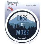 Bumwraps Inc STICKER-LESS IS MORE COLORADO