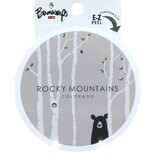 Bumwraps Inc STICKER-CANT SEE ME ROCKY MOUNTAINS