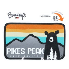 Bumwraps Inc STICKER-THE BEAR/MOUNTAINS/STRIPES CO