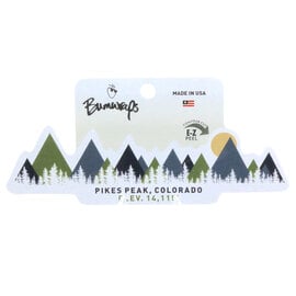 Bumwraps Inc STICKER-13 POINTS PIKES PEAK