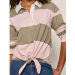 Sanctuary Clothing Tee - Rugby Tie Front