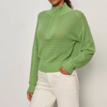 Sanctuary Clothing Sweater - Open Knit 1/2 Zip