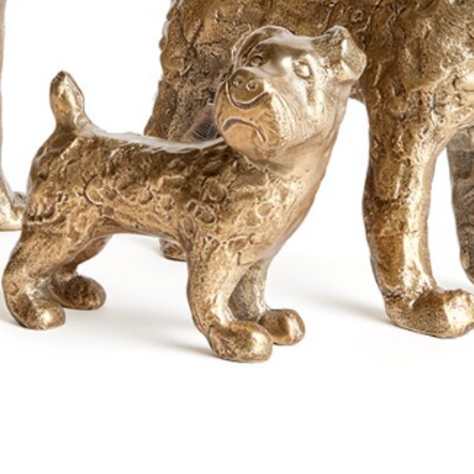 Napa Home & Garden Decor - Dog Metal Small