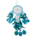 BARRY OWEN INC Dreamcatcher - Turquoise Capiz/Feather