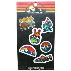 Atomicchild Llc Sticker Sheet - Mini Garden of the Gods Classic
