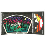 Atomicchild Llc Sticker - Midnight Campsite