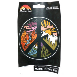 Atomicchild Llc Sticker - Circle of Peace