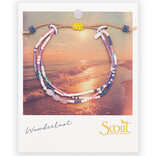 Scout Curated Wears Bracelet - Mixed Media/Heart/Rose Quartz/Silver