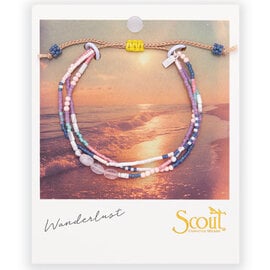 Scout Curated Wears Bracelet - Mixed Media/Heart/Rose Quartz/Silver
