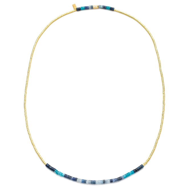 Scout Curated Wears Bracelet - Ombre Wrap Midnight/Gold