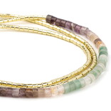 Scout Curated Wears Bracelet - Ombre Wrap Twilight/Gold