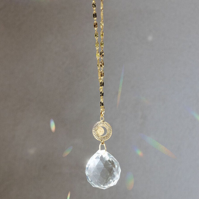 Scout Curated Wears Pocket Suncatcher - Radiating Moon