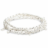 Scout Curated Wears Bracelet - Silver Teardrop