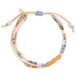 Scout Curated Wears Bracelet - Mixed Media/Inspiration/Red/Gold