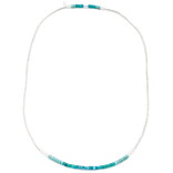 Scout Curated Wears Bracelet - Ombre Wrap Sky/Silver