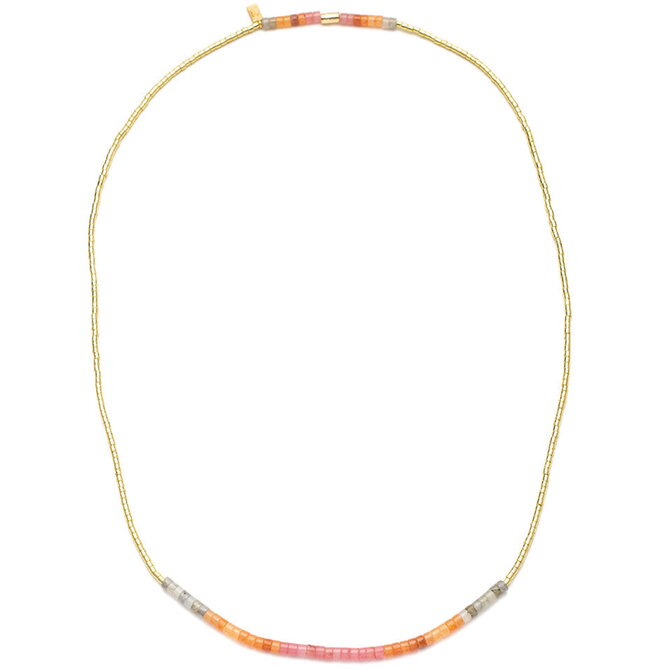 Scout Curated Wears Bracelet - Ombre Wrap Sunset/Gold