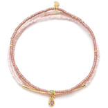 Scout Curated Wears Bracelet - Trio Blush/Gold