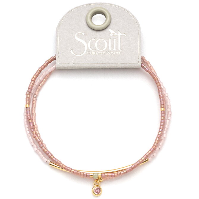 Scout Curated Wears Bracelet - Trio Blush/Gold