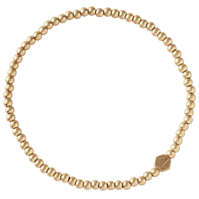Scout Curated Wears Bracelet - Ball Beads/Gold Stack